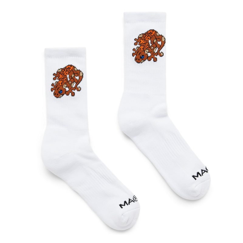 360001024 LIZARDSOCKS WHITE 1