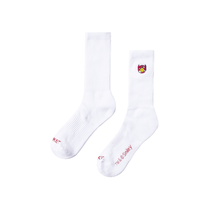 360001336 SMILEYINNERPEACESOCKS WHITE 04