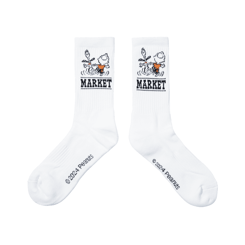 360001489 PEANUTSSNOOPYCHARLIEDANCESOCKS ECRU 02