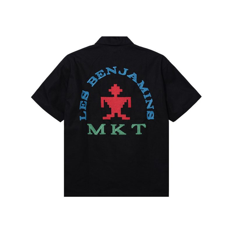 369000118 MKTLESBENJAMINSBUTTONUPSHIRT BLACK 03