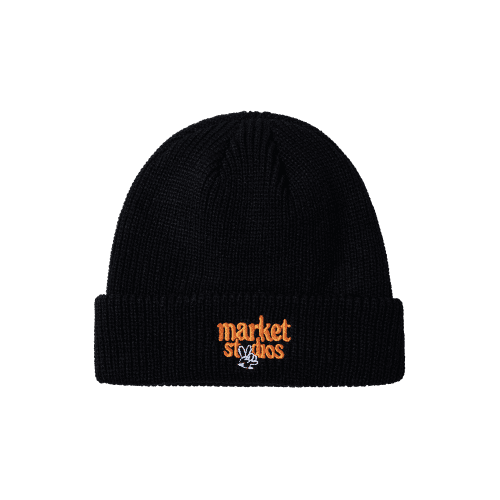 3900000475 MARKETSTUDIOSBEANIE BLACK 01