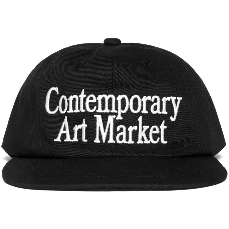 390000217 CONTEMPORARY ART MARKET DAD HAT BLACK 1