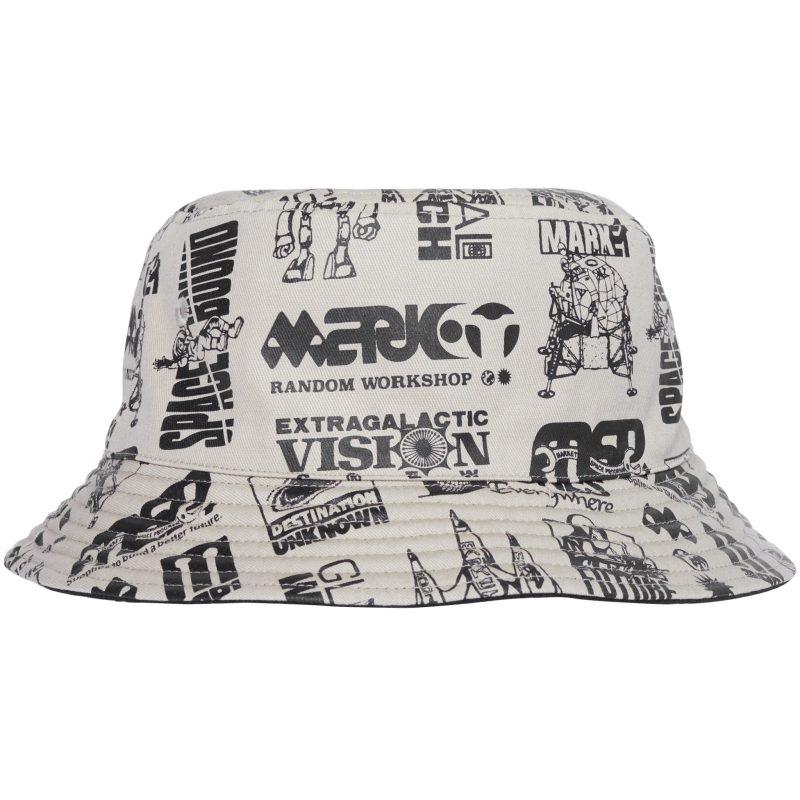 390000271 DESTINATION UNKNOWN BUCKET HAT CREAM 1