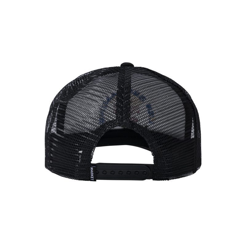 390000373 MKTTEXTILETRUCKERHAT BLACK 03