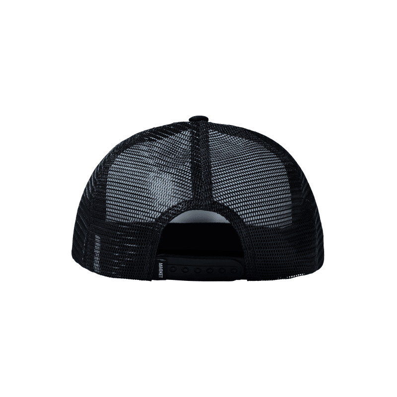 390000493 BEWARESIGNTRUCKERHAT BLACK 03