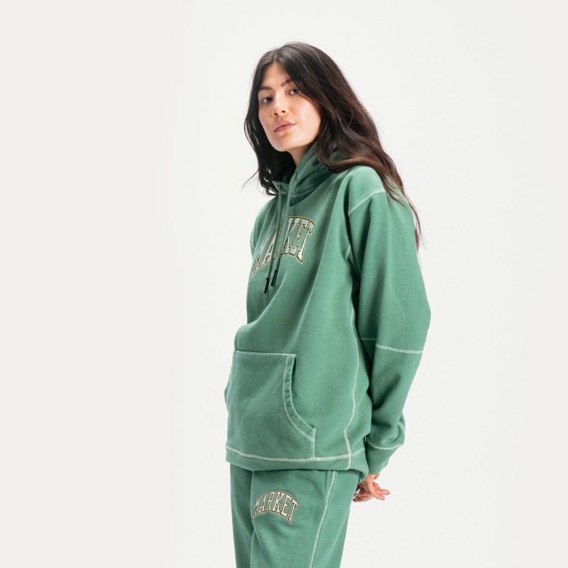 397000507 SUPERMARKETPULLOVERHOODIE .FERN 03