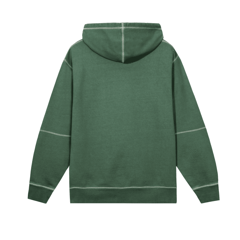 397000507 TRIPLESTITCHPULLOVERHOODIE SAGE 03