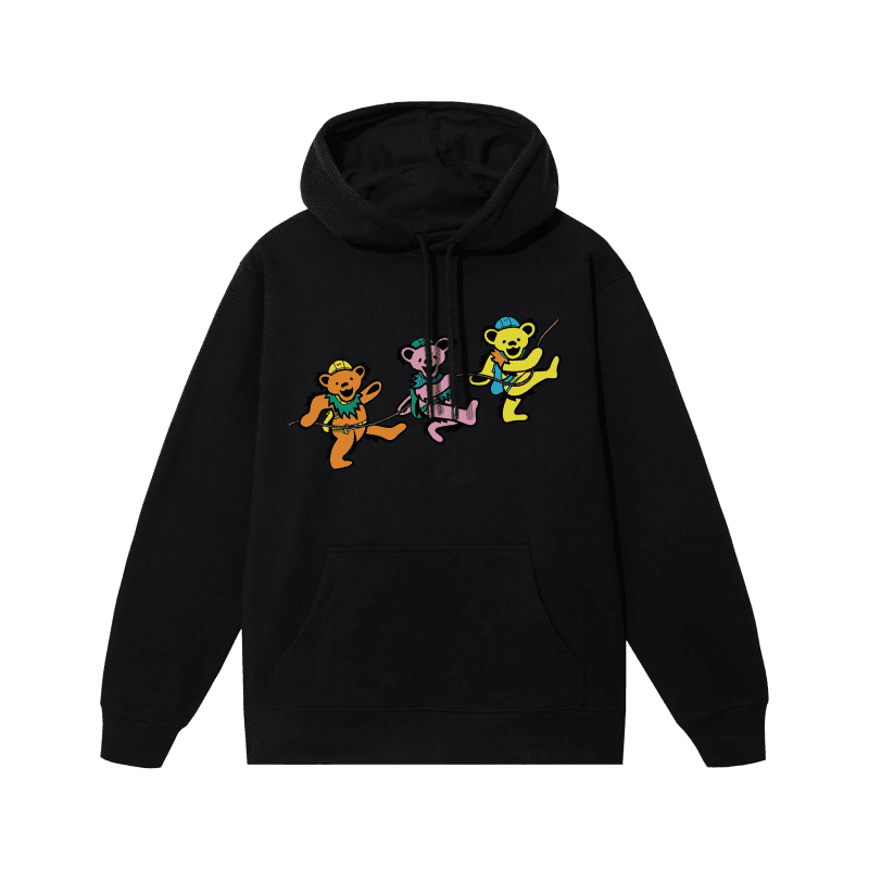 397000645GRATEFULDEADPMAHOODIE 01 BLACK