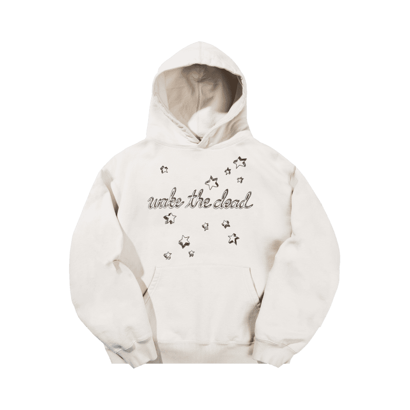 397000685 GD WAKE THE DEAD HOODIE ECRU 02 01