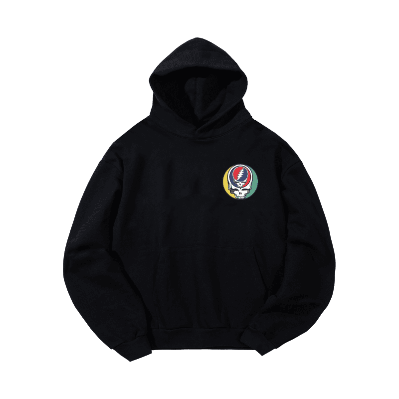 397000706 GDSOLARFLAREHOODIE BLACK 01