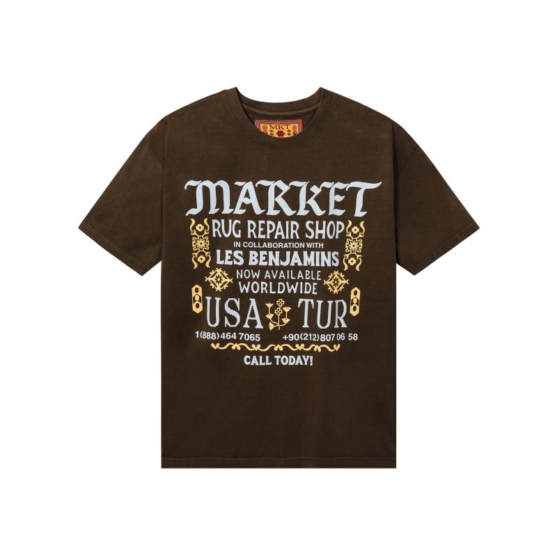 399001607 REPAIRSHOPT SHIRT CHOCOLATE 01