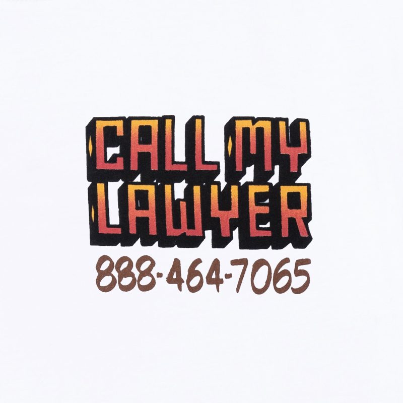 399001691 CALLMYLAWYERSIGNT SHIRT WHITE 02