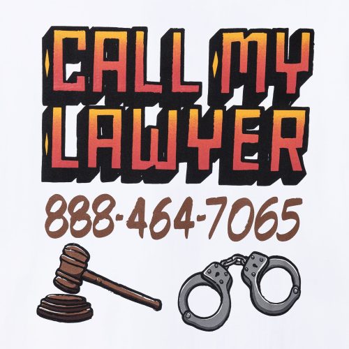 399001691 CALLMYLAWYERSIGNT SHIRT WHITE 04