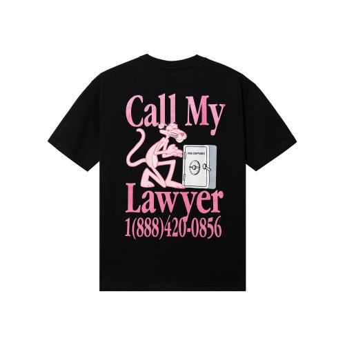 399001787 PINKPANTHERCALLMYLAWYERT SHIRTBLACK 03