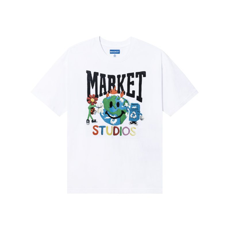 399001862 SMILEYSTUDIOST SHIRT WHITE 01