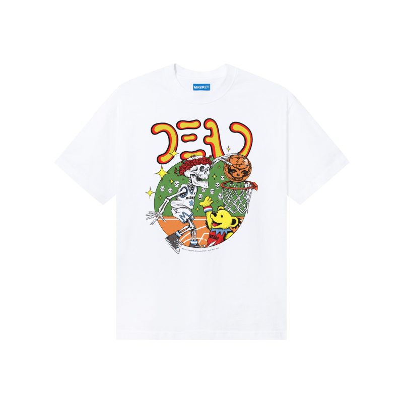 399001869 GRATEFUL DUNK T SHIRT WHITE BB