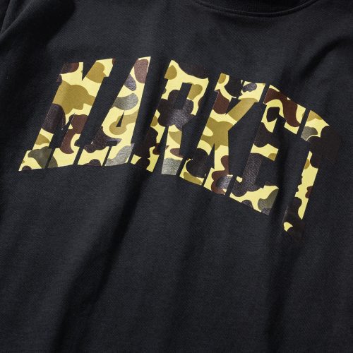 399001926 DUCKCAMOARCT SHIRT WASHEDBLACK 02