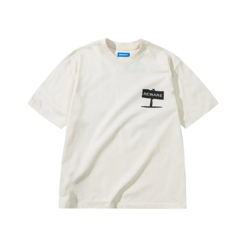 399001951 BEWAREPETT SHIRT ECRU 01