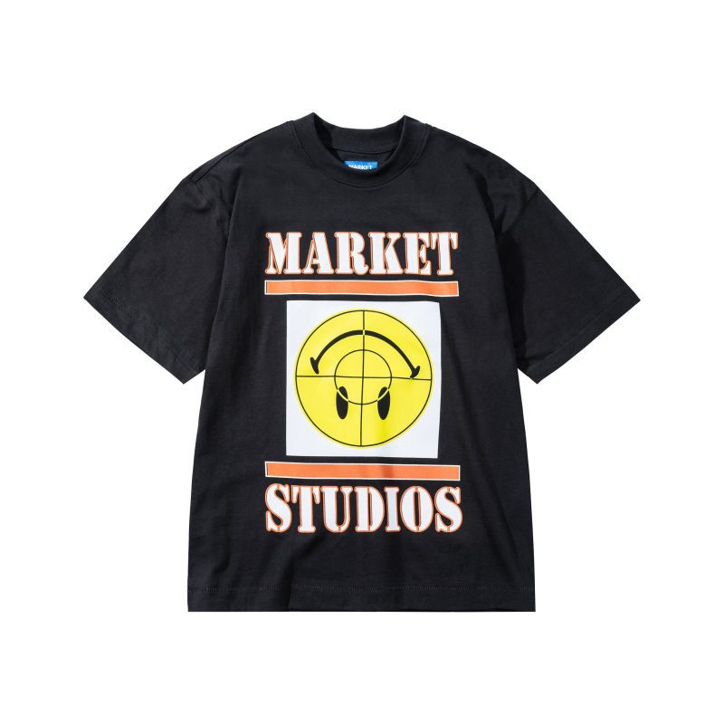 399001954 SMILEYFOCUST SHIRT BLACK 01