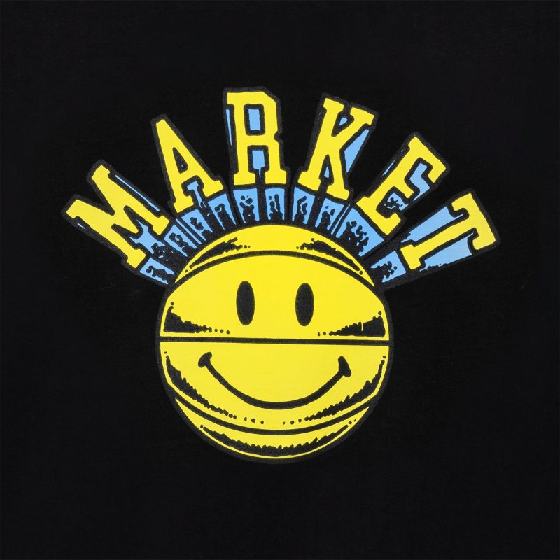 399002006 MARKETSMILEYHOOPST SHIRT BLACK 02