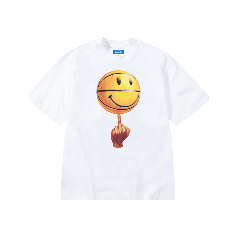 399002050 SMILEYGOODGAMET SHIRT WHITE