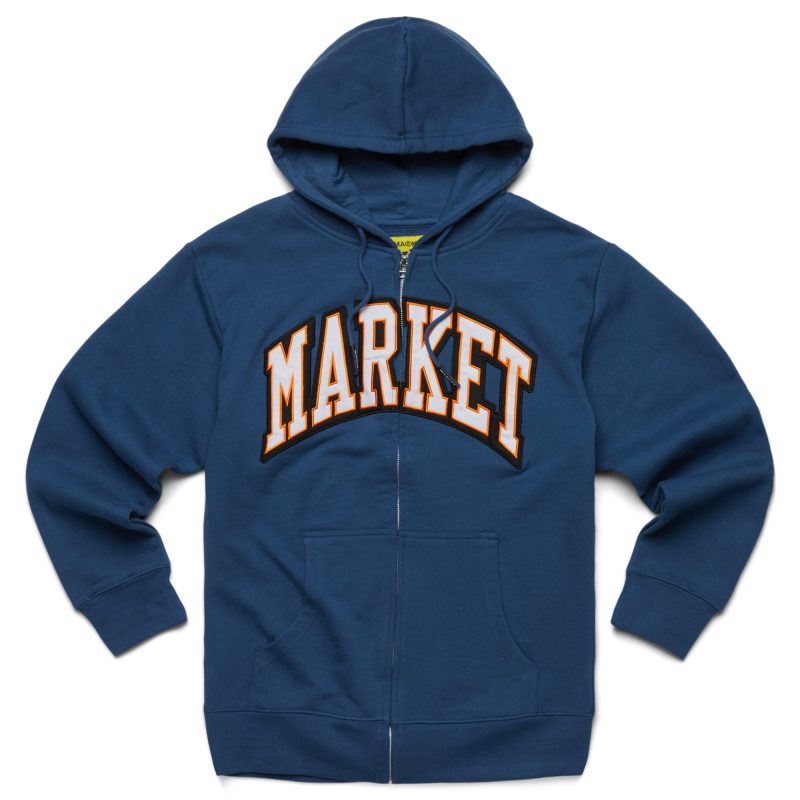 BLUE MARKET ARC ZIP UP HOODIE 397000384 1