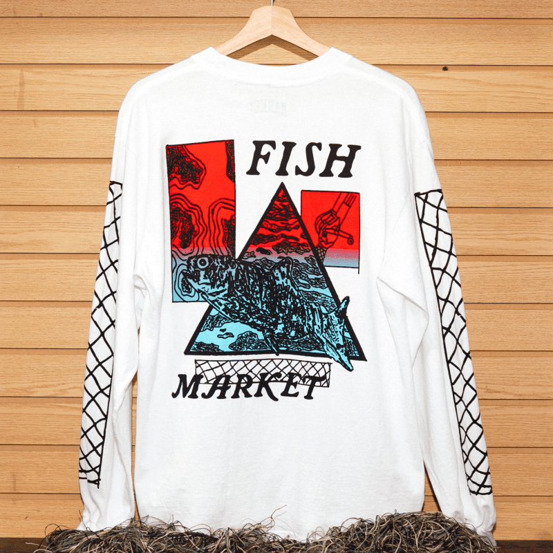 FISH MARKET ECOM MKT24QS LS0155 WHITE 2