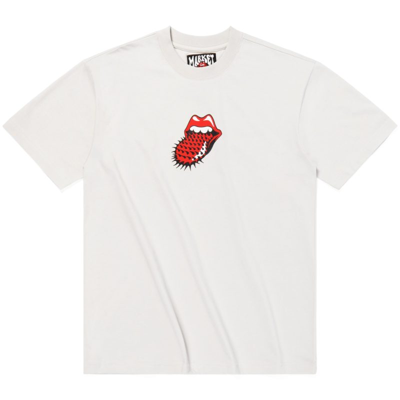 MKT ROLLING STONES NEVER SATISFIED T SHIRT CREAM 399001500 1