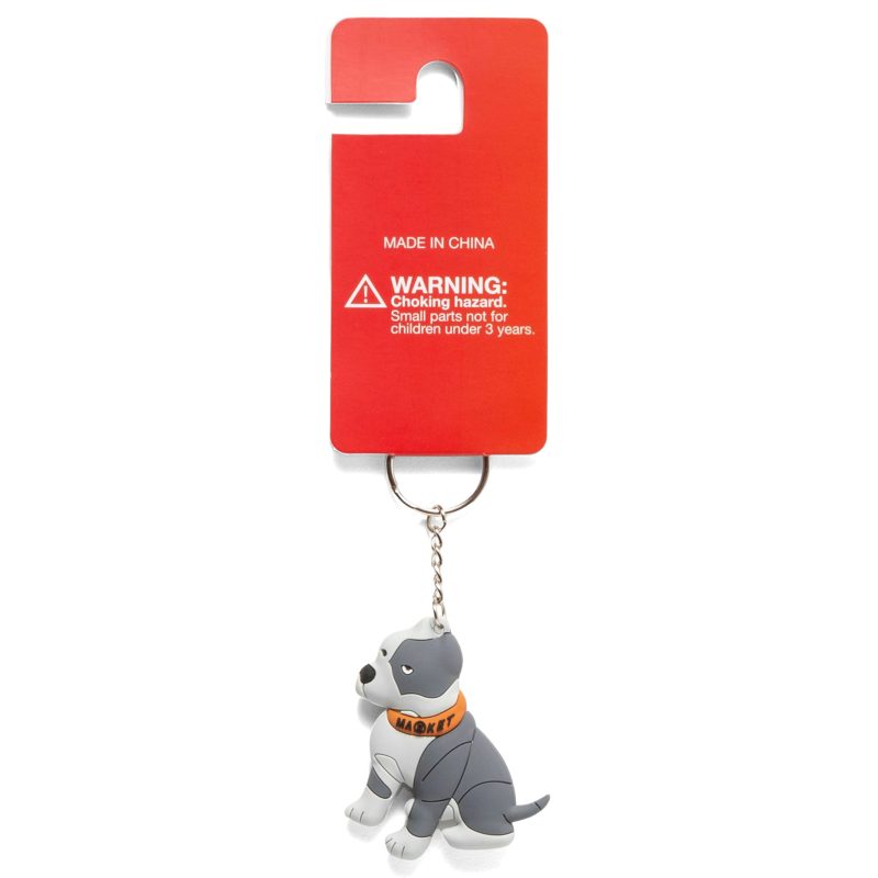 MULTI BEWARE OF DOG KEYCHAIN 3